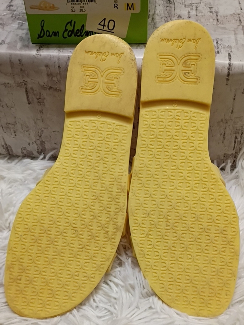 Sam Edelman Bay Jelly Sandals Women's Sz 8 M - Picture 6 of 7